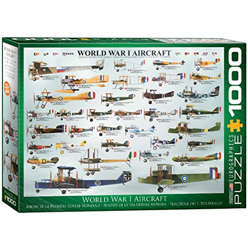 EuroGraphics World War I Aircraft 1000 Piece Puzzle (6000-0087)