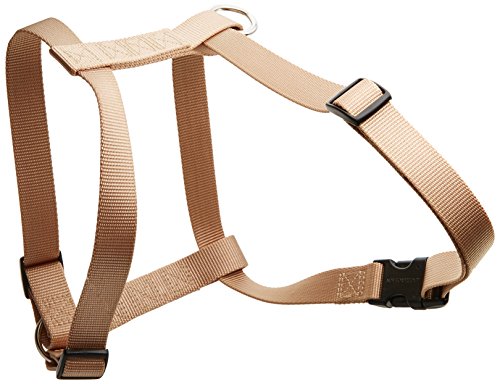 OmniPet Kwik Klip Adjustable Nylon Pet Harness, Honey Sand, Large