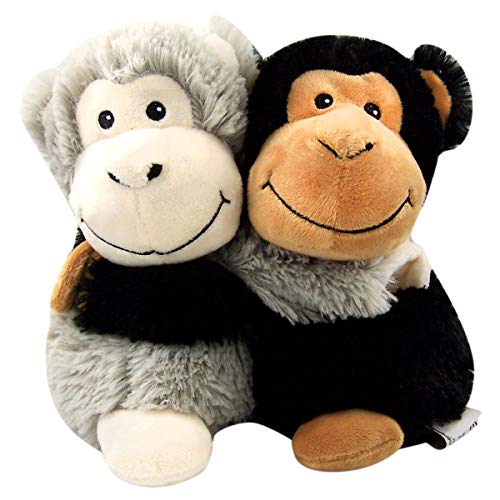 Intelex INUC5 Warmies microwavable French Lavender Scented Monkey hugs, Multi, Medium