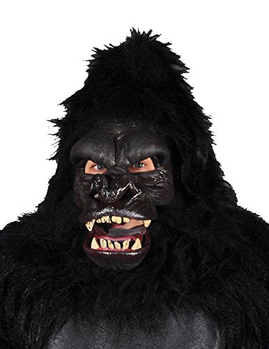 Zagone Studios Tree Hugger Mask, Large Gorilla Head, Moving Mouth