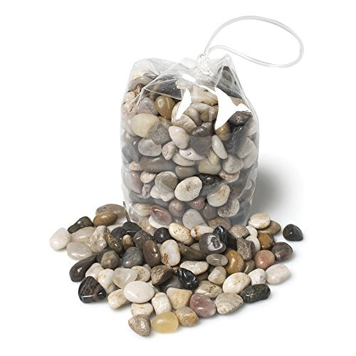 Abbott Collection  27 Mini Mix River Stones, 0.5-0.75 inches L