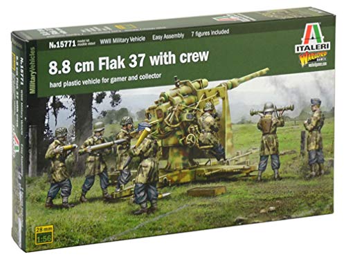 MRC Italeri- Flak 88MM, Multi-Color (I15771)