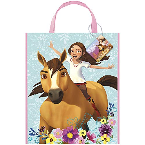 Unique Industries Unique Spirit Riding Free Party Tote Bag 13" x 11", 1 Ct., Multi