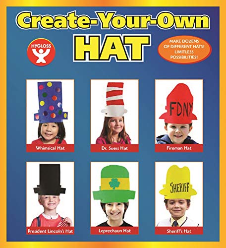 Hygloss Make-Your-Own Hat Paper Craft 12 Piece (65284)