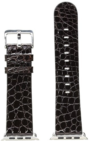 Hadley Roma AP1050RB 42W 42mm Apple Strap Alligator Gls Leather Alligator Brown Watch Strap