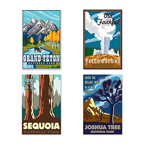 Beistle Travel America Natl Park Poster COs, (Pack of 12)
