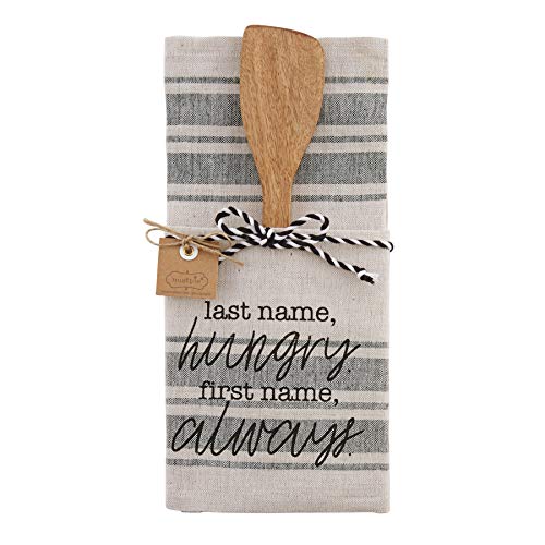 Mud Pie Kitchen Towel & Utensil Sets,26 x 13 x 2, First Name