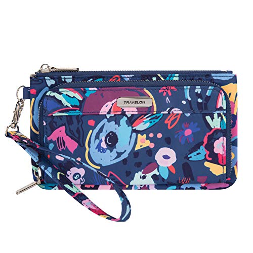 Travelon: RFID Blocking Phone Clutch Wallet - Mod Floral