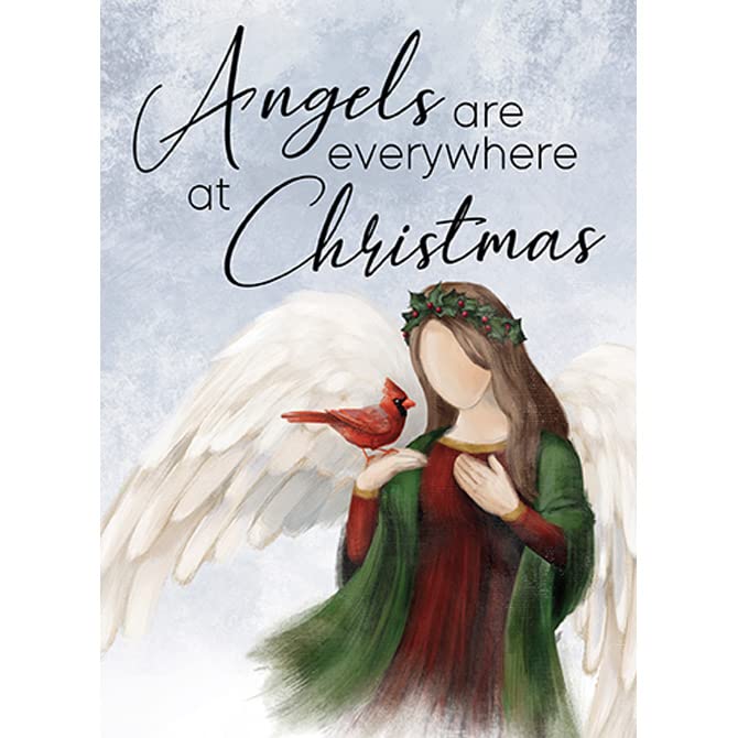 Carson Home Angels Greeting Card, 6.88-inch Length