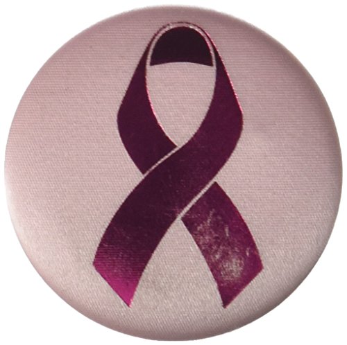 Beistle Ribbon Satin Button, 2-Inch, Pink