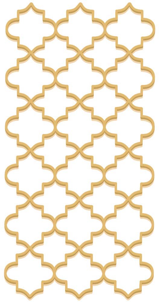 Boston International IHR Guest Towel Buffet Paper Napkins, 8.5 x 4.5-Inches, Gold