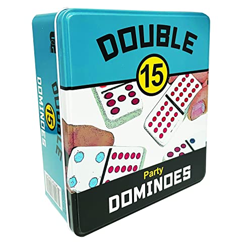 University Games Double 15 Party Dominoes