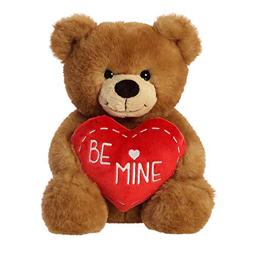 Aurora 77089 Be Mine Bear Shape Stuffed Toy, 10-inch Height (Medium)