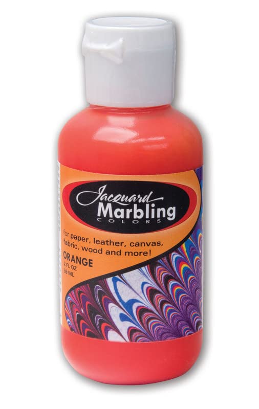 Jacquard Jaquard Marbling Color Orange 2 oz