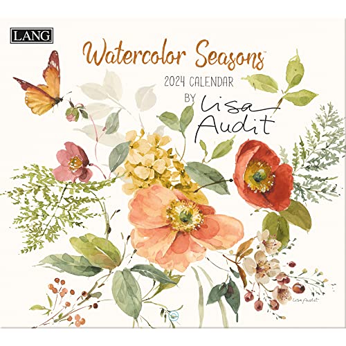 LANG Watercolor Seasons 2024 Wall Calendar (24991002011)