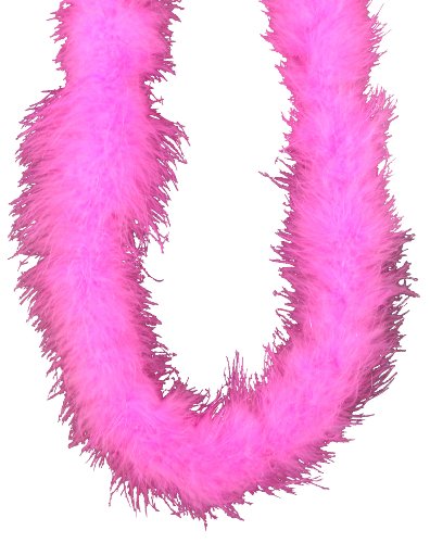Midwest Design Touch of Nature 37915 Fluffy Boa, Candy Pink