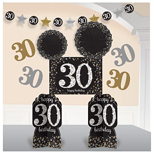 Amscan Celebrate 30 Room Decorating Kit