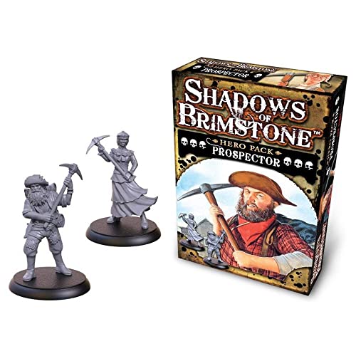 Flying Frog Productions Shadows of Brimstone: Prospector Hero Pack