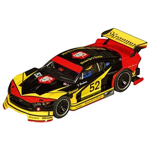 Carrera 27707 Ford Mustang GTY No.52 1:32 Scale Analog Slot Car Racing Vehicle Evolution Slot Car Race Tracks