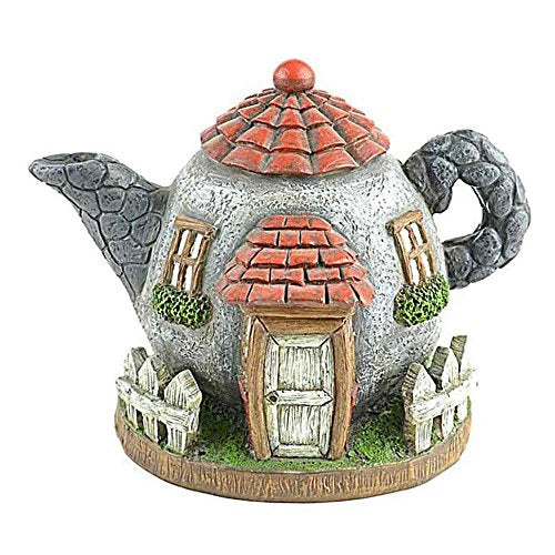 Midwest Design Touch of Nature 50749 Teapot House 6"