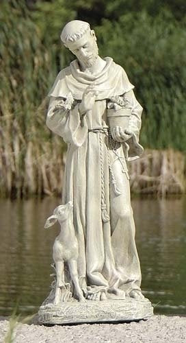 Roman St. Francis Statue