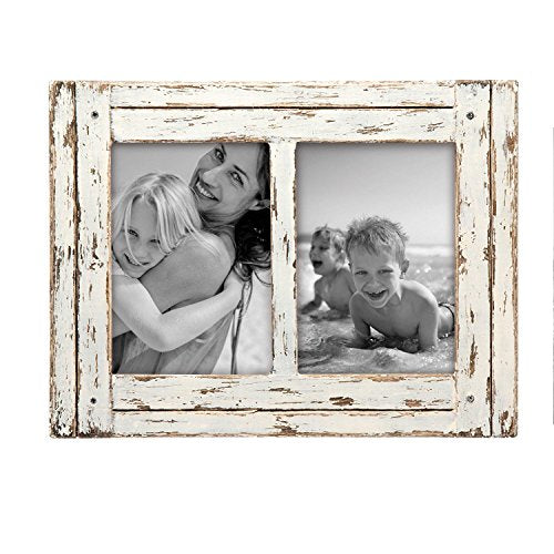 Foreside Home & Garden FFRD06214 5X7 Two photo Heartland Frame White