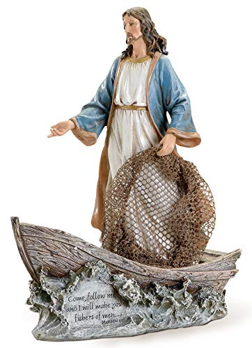 Roman, Inc. 11" Christ as Fisher Man Figurine