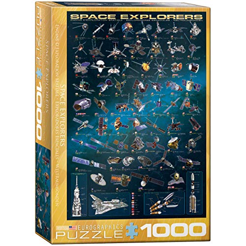 EuroGraphics Space Explorers 1000 Piece Puzzle (6000-2001)