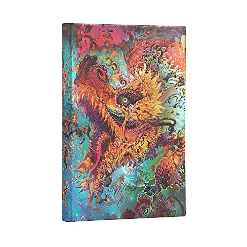 Paperblanks | Humming Dragon | Android Jones Collection | Hardcover | Mini | Lined | Elastic Band Closure | 176 Pg | 85 GSM