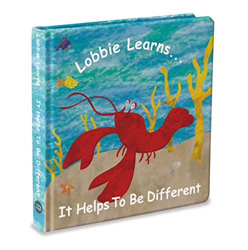 Mary Meyer Board Book, 8 x 8-Inches, Lobbie Lobster