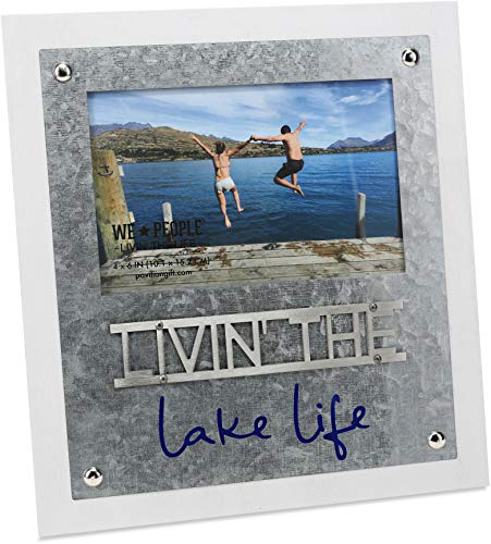 Pavilion Gift Company 4x6 Inch Easel Back Picture Frame Livin&