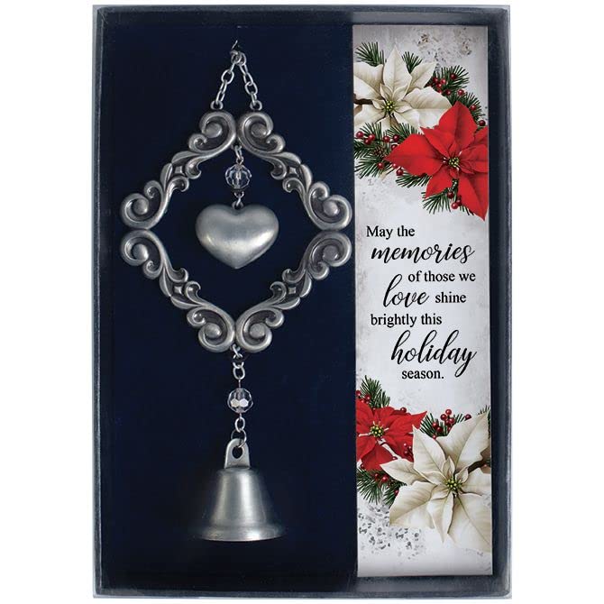 Carson Home Accents Memories Keepsake Bell, 9.75-inch Height