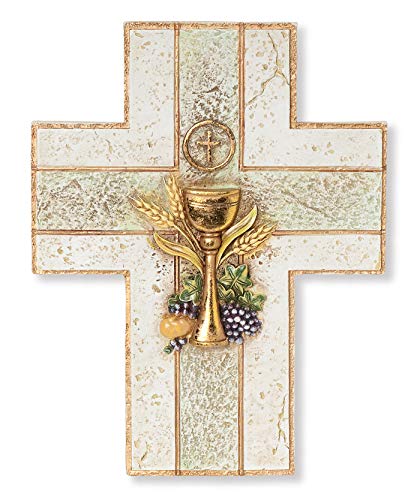 Roman 7 Inch High First Communion Wall Cross By Josephs Studio 47603