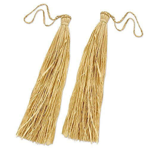 Beistle I'i Dancing Tassels, 12 1/2-Inch, Tan