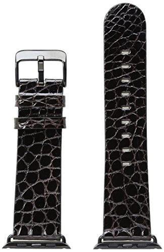 Hadley Roma AP1050RB 42A 42mm Apple Strap Alligator Gls Leather Alligator Brown Watch Strap