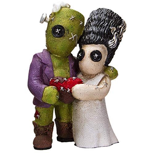 Pacific Trading Giftware Immortal Love Frankenstein & His Bride Pinhead Monster Collection