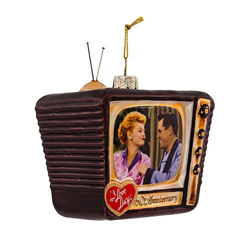 Kurt Adler "I Love Lucy" Glass TV Ornament