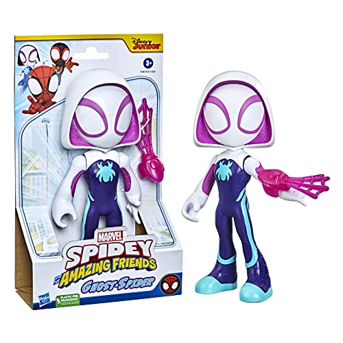 Hasbro Marvel Spidey and His Amazing Friends Supersized Ghost-Spider Action Figure, Preschool Super Hero Toy, Kids Ages 3 and Up