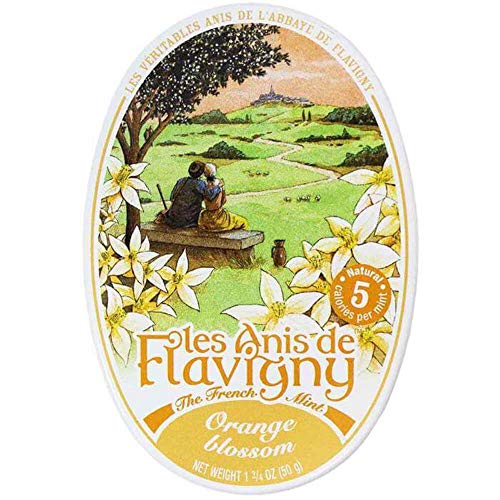 The French Farm Orange Blossom Flavored Hard Candy 50 g by Les Anis de Flavigny