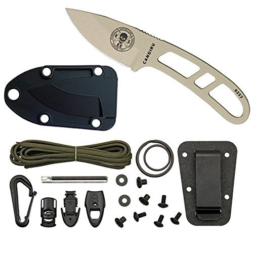 Blue Ridge Knives ESEE Candiru Molded Sheath with Kit, DT Black