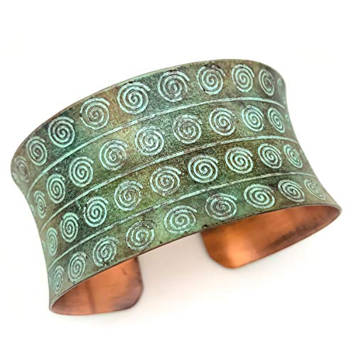 ANJU JEWELRY Copper Patina Collection Cuff Bracelet
