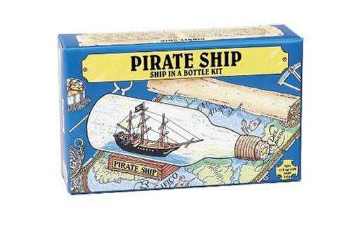 Cape Shore Pirate Ship in a Bottle Kit - Includes All Parts to Create a Mini Ship in a Bottle - VERY Challenging, Are You up for It?