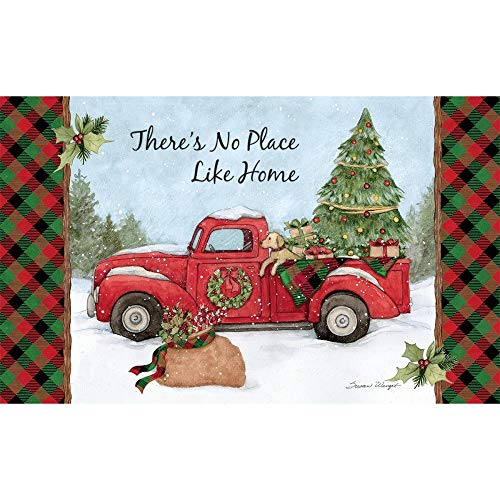 Lang Companies, Home for Christmas Doormat by Susan Winget