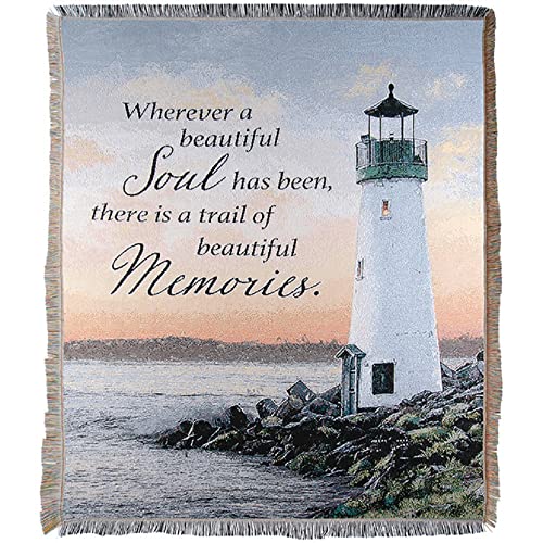 Carson Home Woven Tapestry Throw (Beautiful Memories)