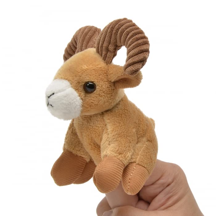 Unipak 1199BH Bighorn Plush Finger Puppet, 3.5-inch Height