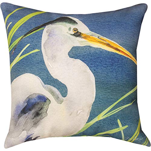 Manual Blue Heron -Mco-18 Pillow