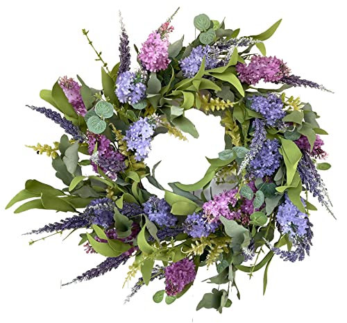 Great Finds Lilac Wreath