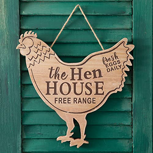 CTW Colonial Tin Works 440194 The Hen House Wall Decor, 14-inch Height