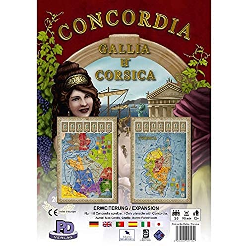 Rio Grande Games Concordia: Gallia & Corsica Board Game