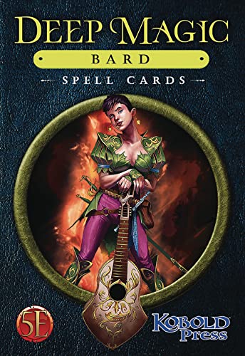 Goodman Games Deep Magic Spell Cards: Bard